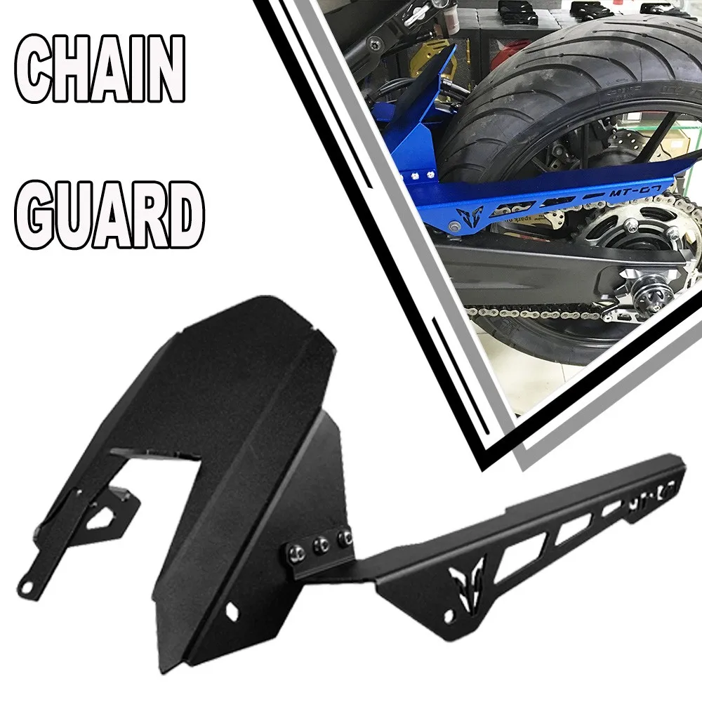 Motorcycle Accessories For Yamaha MT-07 FZ-07 2013-2023 XSR700 Tracer700 Tracer 7 Rear Wheel Drive Chain Guard Cover Protection 
Motorcycle Accessories For Yamaha MT-07 FZ-07 2013-2023 XSR700 Tracer700 Tracer 7 Rear Wheel Drive Chain Guard Cover Protection