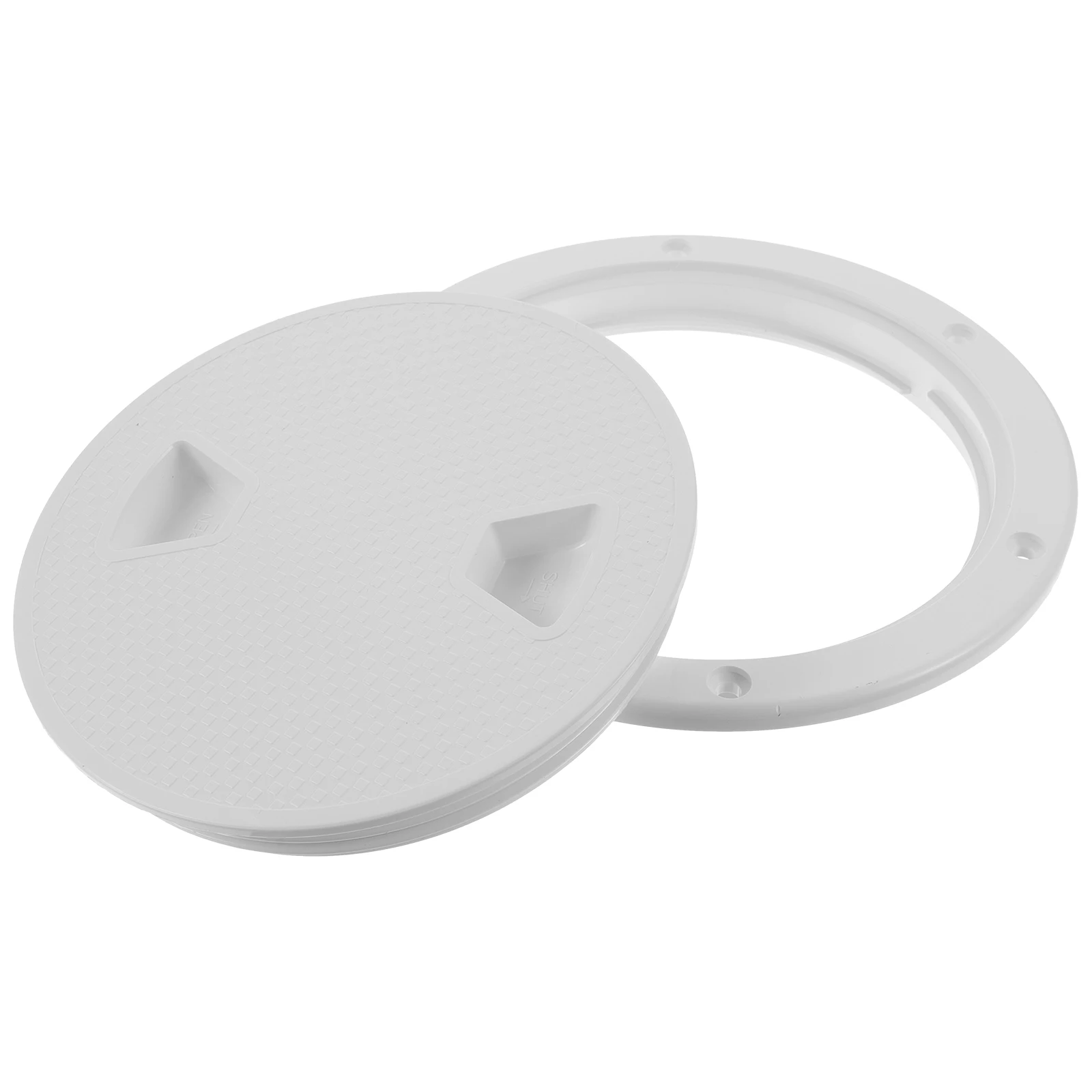 Yacht Deck Cover 6 Inch White Round Hatch Protector Non Skid Kayak Accessory Boat Hole Cover Durable ABS Material Deck Plate
Yacht Deck Cover 6 Inch White Round Hatch Protector Non Skid Kayak Accessory Boat Hole Cover Durable ABS Material Deck Plate