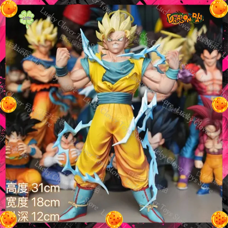 【LK Studio】30cm/11.81inch Dragon Ball Son Goku Anime Figures SSJ2 Son Goku Figure PVC Statue Collection Model Toys Gifts
【LK Studio】30cm/11.81inch Dragon Ball Son Goku Anime Figures SSJ2 Son Goku Figure PVC Statue Collection Model Toys Gifts