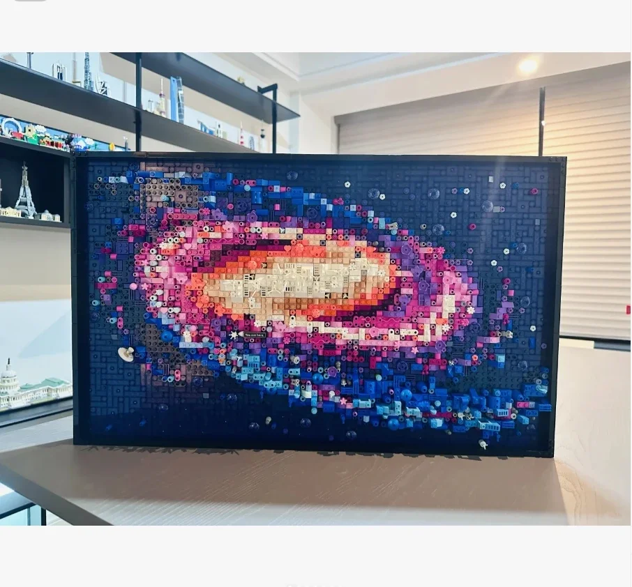 3091 шт. Moc 31212 The Milky Way Galaxy 3D Art Наборы строительных блоков Diy Креативные украшения Кирпичи Игрушки Детский образовательный подарок
3091 шт. Moc 31212 The Milky Way Galaxy 3D Art Наборы строительных блоков Diy Креативные украшения Кирпичи Игрушки Детский образовательный подарок