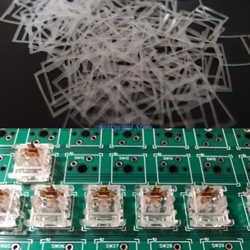 C7AB 120Pcs 0.3mm HTVs Soft Single Layer Keyboards Switches Film Switches Film for Mechanical Keyboards Switches
C7AB 120Pcs 0.3mm HTVs Soft Single Layer Keyboards Switches Film Switches Film for Mechanical Keyboards Switches