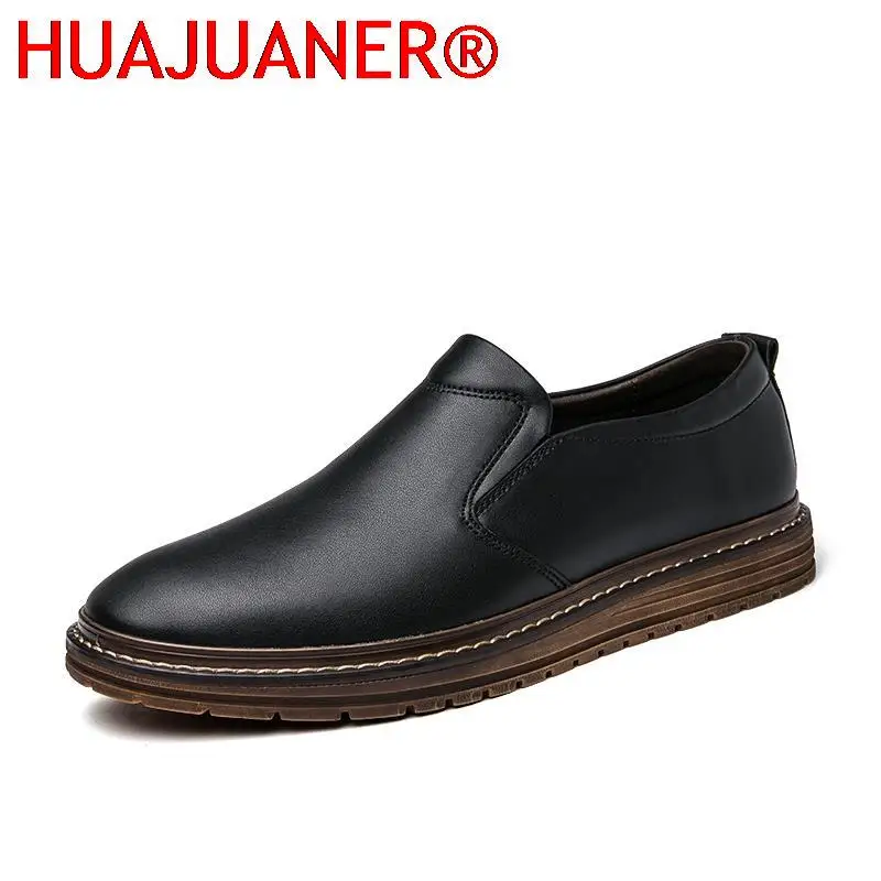 New Mens Shoes Slip On Flats Genuine Leather Walking Soft Footwear Luxury Loafers Men Business Shoes Male Fashion Black Sneakers
New Mens Shoes Slip On Flats Genuine Leather Walking Soft Footwear Luxury Loafers Men Business Shoes Male Fashion Black Sneakers