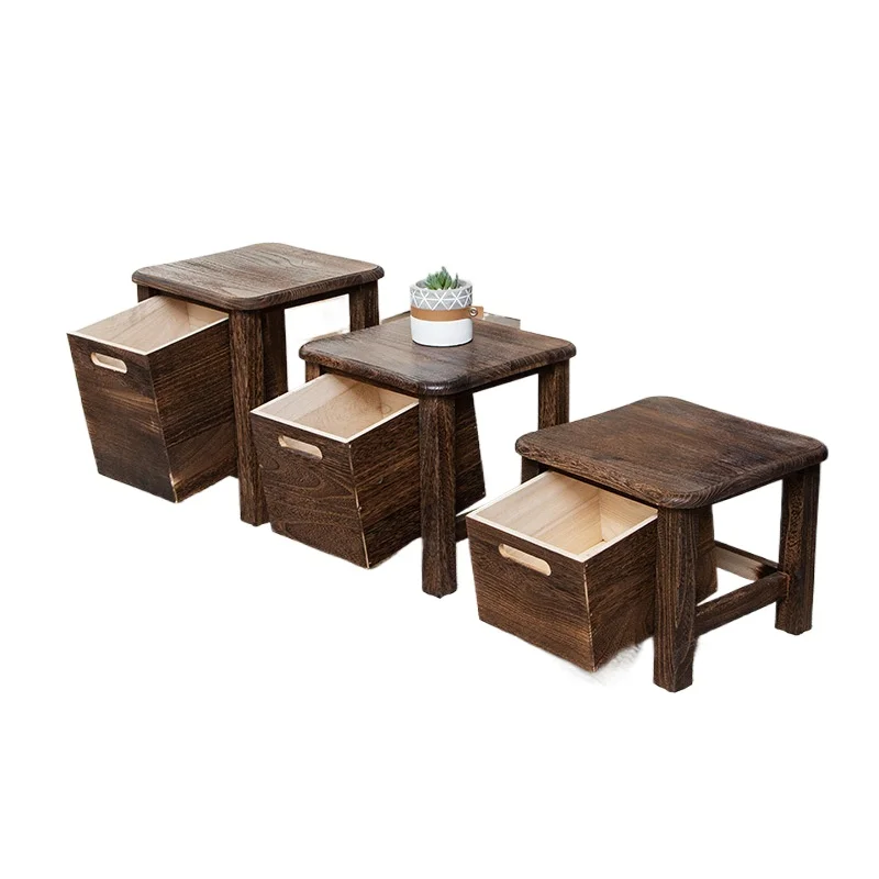 Solid Wood Modern Minimalist Paulownia Storage Stool with Drawer for Living Room Bedroom Entryway for IKEA MUJI Style
Solid Wood Modern Minimalist Paulownia Storage Stool with Drawer for Living Room Bedroom Entryway for IKEA MUJI Style