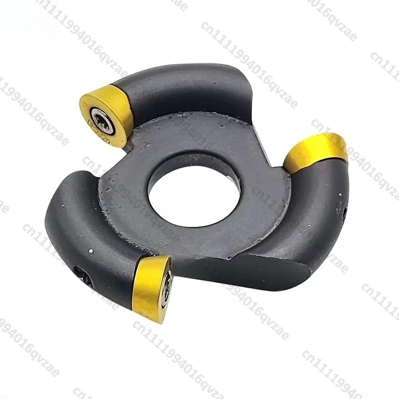 Three Blade Rougher Cutter with Indexable Inserts, Carbide Forming Tool for Angle Grinder Woodworking Trimming
Three Blade Rougher Cutter with Indexable Inserts, Carbide Forming Tool for Angle Grinder Woodworking Trimming