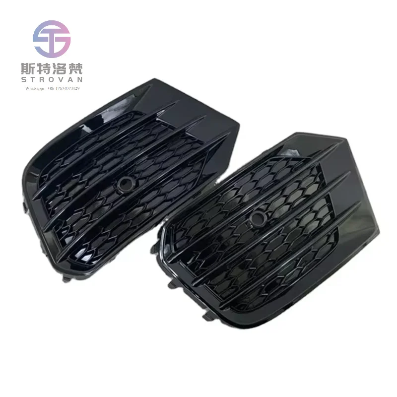 Wholesale Price Car Body Kit Front Bumper Fog Lamp Cover Black ABS Fog Light Grille for audis Q3 SQ3 Upgrade to RSQ3 2016-2018
Wholesale Price Car Body Kit Front Bumper Fog Lamp Cover Black ABS Fog Light Grille for audis Q3 SQ3 Upgrade to RSQ3 2016-2018
