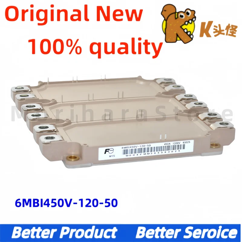 1PCS/New original IGBT IPM power module 6MBI450V-120-50 
1PCS/New original IGBT IPM power module 6MBI450V-120-50