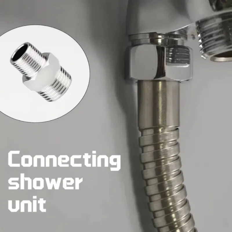 3Pcs Stainless Steel Male Thread Adapter 1/2" to 3/4" Extended Nipple Direct Water Pipe Fittings for Plumbing
3Pcs Stainless Steel Male Thread Adapter 1/2" to 3/4" Extended Nipple Direct Water Pipe Fittings for Plumbing