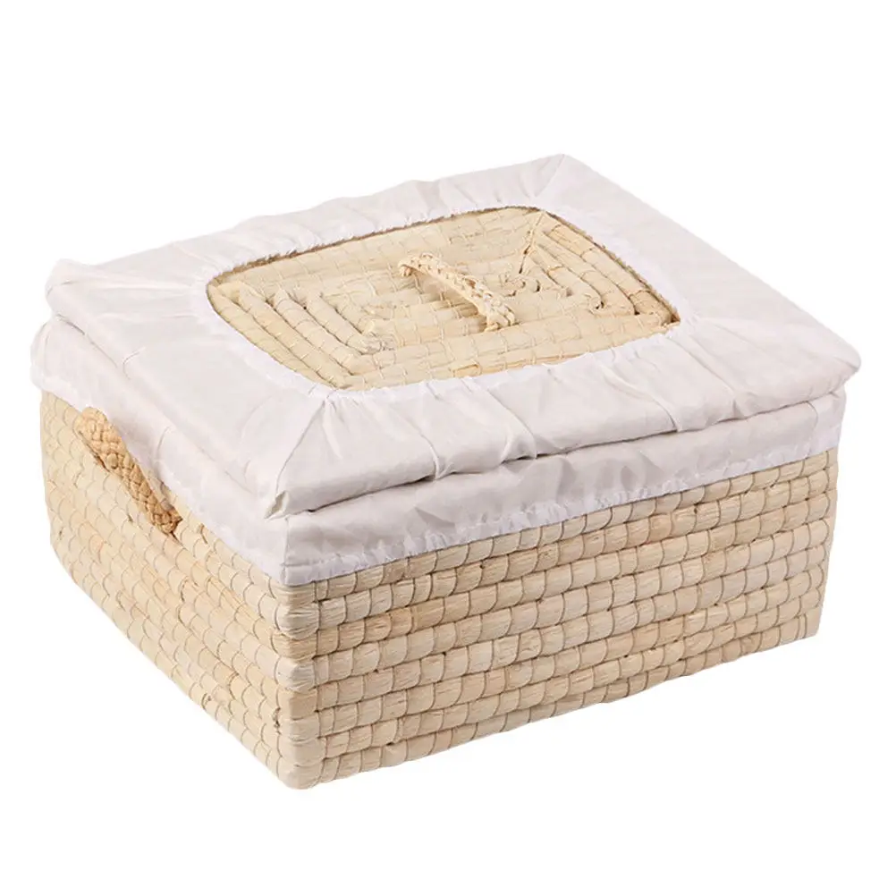 1Pcs Handwoven Natural Straw Bread Basket with Lid and Lining Dustproof Insect Proof Kitchen Organizer Storage
1Pcs Handwoven Natural Straw Bread Basket with Lid and Lining Dustproof Insect Proof Kitchen Organizer Storage