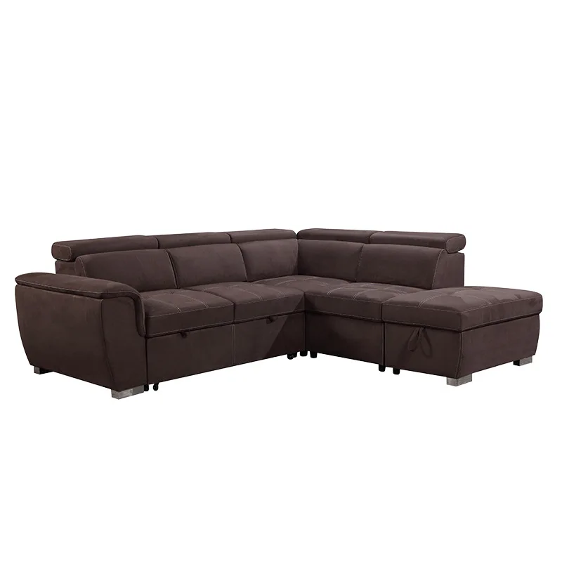 #Multipurpose recliner combination sofa bed - hidden storage recliner, irregular L-shaped plush chenille sofa
#Multipurpose recliner combination sofa bed - hidden storage recliner, irregular L-shaped plush chenille sofa