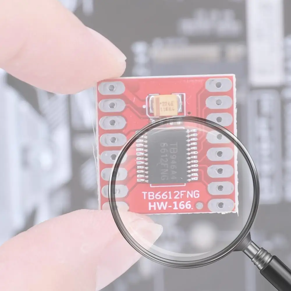 TB6612FNG Motor Driver Controller Board 1.2A Dual DC Stepper Motor Driver Module for Arduino Microcontroller