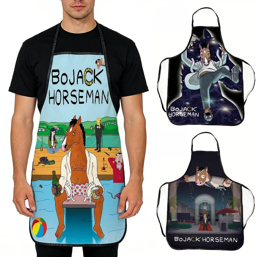 B-Bojack Print Anime Unisex Bib Apron Adult Women Men Chef Tablier Cuisine For Cooking Kitchen Baking
B-Bojack Print Anime Unisex Bib Apron Adult Women Men Chef Tablier Cuisine For Cooking Kitchen Baking