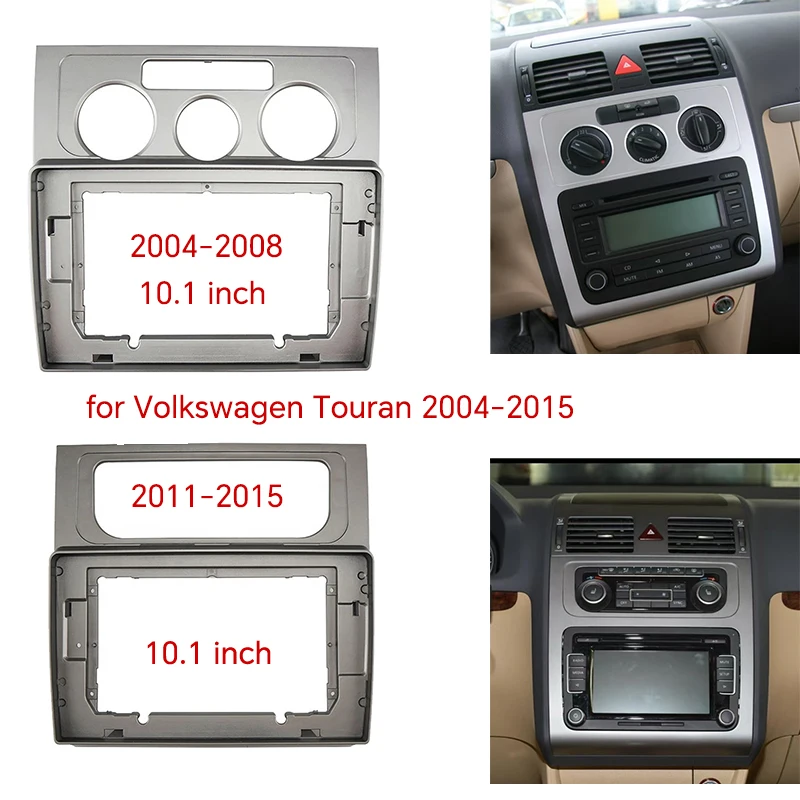 10.1inch for Volkswagen Touran 2004-2015 Car radio panel frame 10-inch stereo panel mounting kit
10.1inch for Volkswagen Touran 2004-2015 Car radio panel frame 10-inch stereo panel mounting kit
