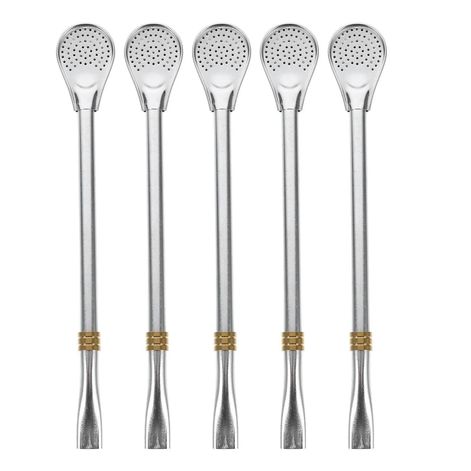 5 Pcs Filter Straw Spoon Tea Spoons of You Coffee and Tableware Mate Swizzle Sticks Filtering Stir
5 Pcs Filter Straw Spoon Tea Spoons of You Coffee and Tableware Mate Swizzle Sticks Filtering Stir