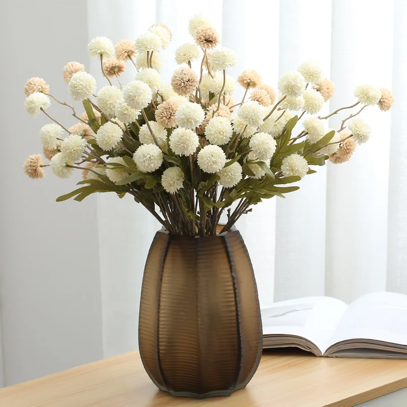 Beautiful 5 Heads White Pink Artificial Dandelion Flower for Home Decoration Wedding Bridal Accessories Simulation Flower Wall
Beautiful 5 Heads White Pink Artificial Dandelion Flower for Home Decoration Wedding Bridal Accessories Simulation Flower Wall