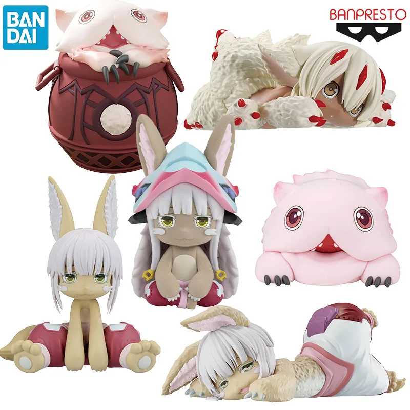In Stock Bandai Genuine Made in Abyss: The Golden City of The Scorching Sun Anime Character for Kids Gift Collection Toys Model
In Stock Bandai Genuine Made in Abyss: The Golden City of The Scorching Sun Anime Character for Kids Gift Collection Toys Model