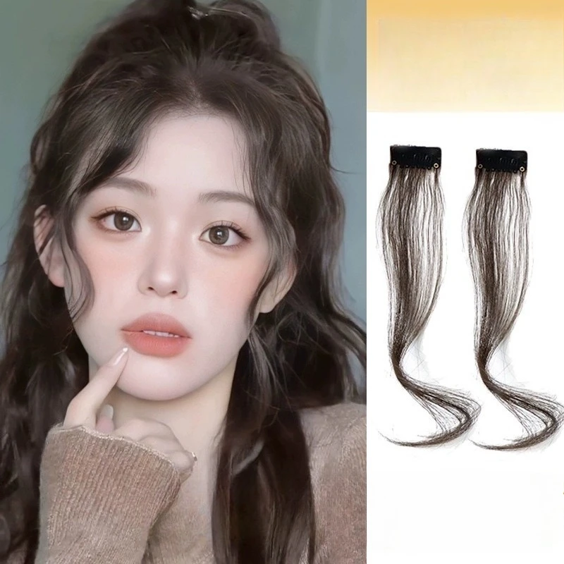 2pcs/set False Bangs Clips Front Side Long Bangs Fake Fringe Clip in Hair Extensions Styling Tools Accessories for Women Girls
2pcs/set False Bangs Clips Front Side Long Bangs Fake Fringe Clip in Hair Extensions Styling Tools Accessories for Women Girls