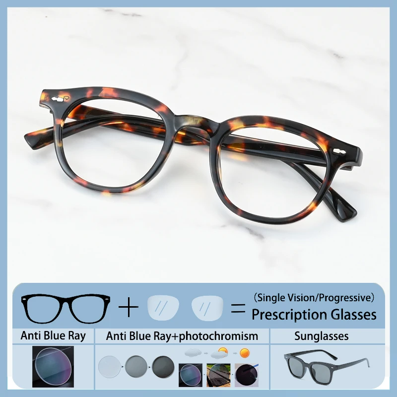 New Fashion Men Vintage Round Frame Prescription Hyperopic Glasses Women Optical Prescription Anti Blue Ray Short Sight Eyewear 
New Fashion Men Vintage Round Frame Prescription Hyperopic Glasses Women Optical Prescription Anti Blue Ray Short Sight Eyewear
