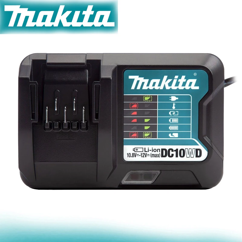 Зарядное устройство для литий-ионных аккумуляторов Makita DC10WD 10,8 В/12 в MAX CXT, быстрая зарядка, удобный зарядный инструмент
Зарядное устройство для литий-ионных аккумуляторов Makita DC10WD 10,8 В/12 в MAX CXT, быстрая зарядка, удобный зарядный инструмент