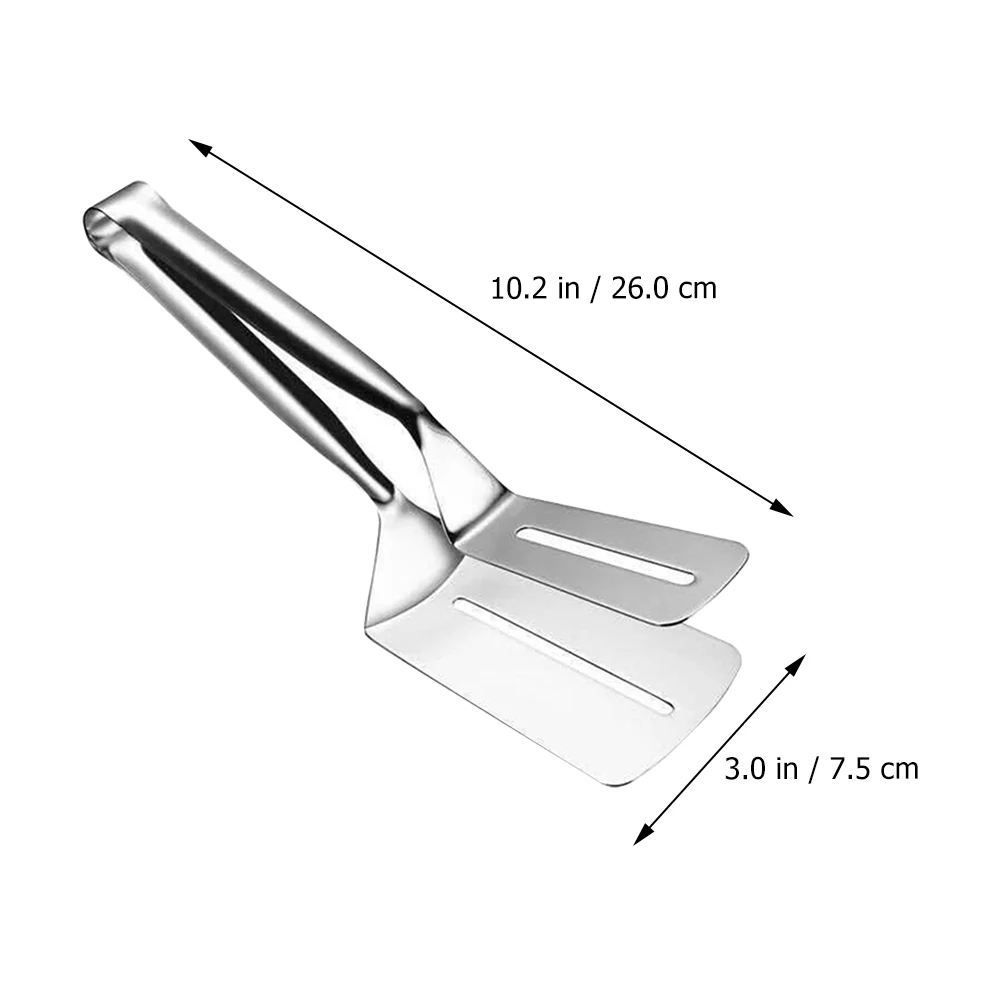 Stainless Steel Spatula Clip Steak Clamp Meat Tongs Cooking Grill BBQ Tweezers Kitchen Gadgets Food Tong Fish Tongs Easy Clean
Stainless Steel Spatula Clip Steak Clamp Meat Tongs Cooking Grill BBQ Tweezers Kitchen Gadgets Food Tong Fish Tongs Easy Clean