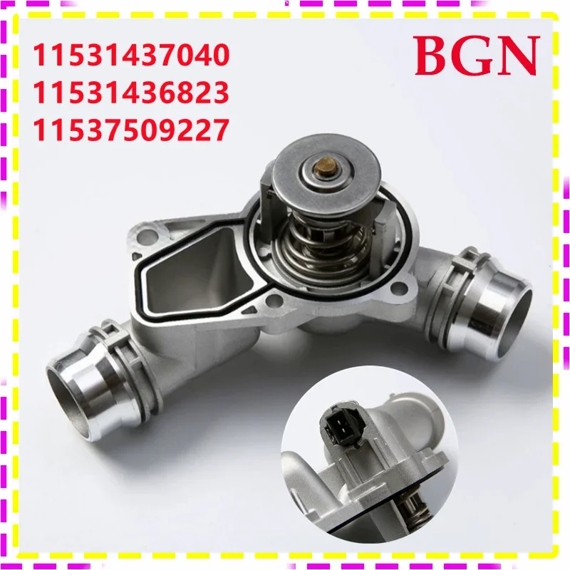 11531437040 11531436823 11537509227 Aluminum Engine Cooling Thermostat For BMW X3 X5 Z3 Z4 E46 E39 320i 325i 330i 525i 530i
11531437040 11531436823 11537509227 Aluminum Engine Cooling Thermostat For BMW X3 X5 Z3 Z4 E46 E39 320i 325i 330i 525i 530i