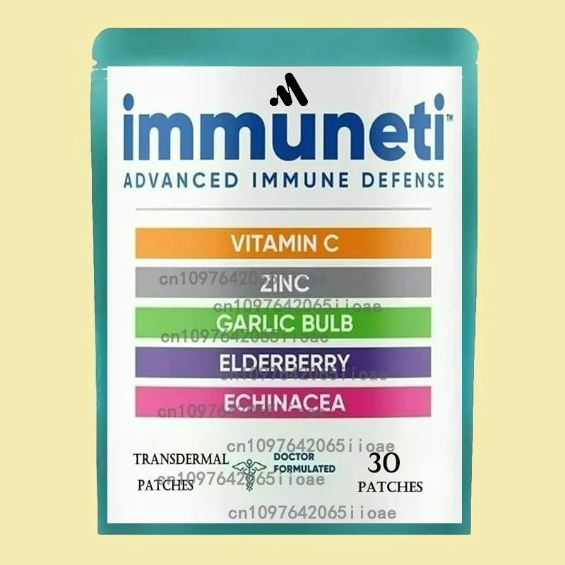 30 Patches Immune Support Transdermal Patches Zinc, Vitamin D3 , Vitamin C and Elderberry - Immune Booster Antioxidant
30 Patches Immune Support Transdermal Patches Zinc, Vitamin D3 , Vitamin C and Elderberry - Immune Booster Antioxidant