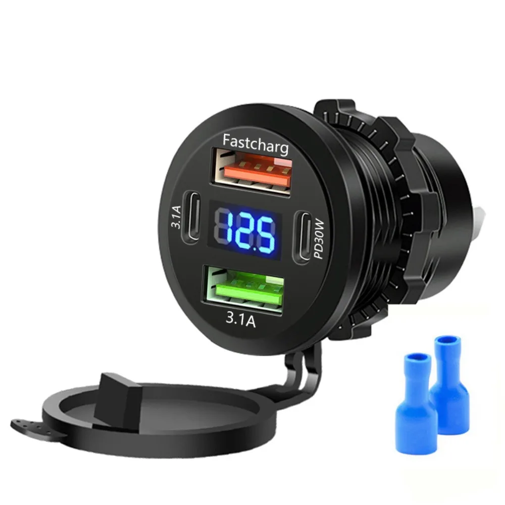 Профессиональное автомобильное USB-зарядное устройство мощностью 30 Вт, многопортовый адаптер питания для быстрой зарядки, источник питания с цифровым дисплеем для грузовика
Профессиональное автомобильное USB-зарядное устройство мощностью 30 Вт, многопортовый адаптер питания для быстрой зарядки, источник питания с цифровым дисплеем для грузовика