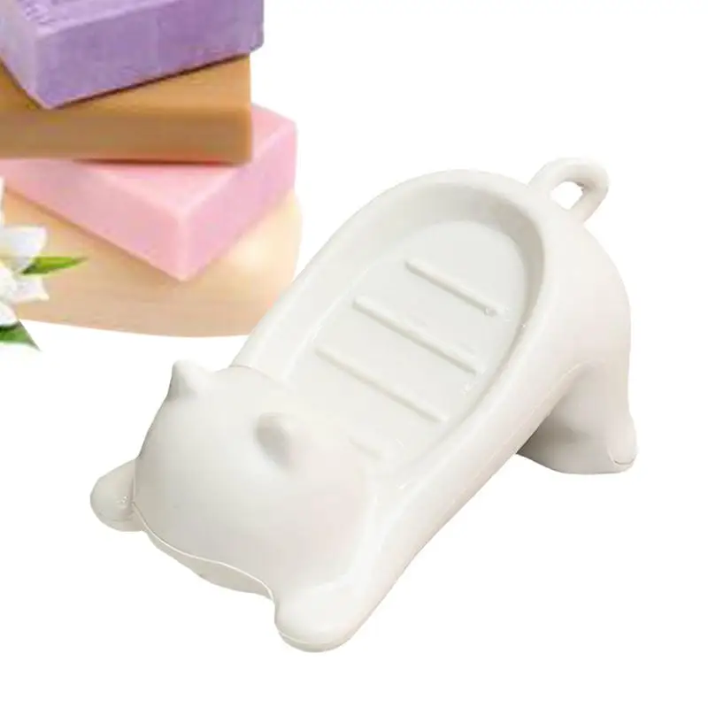 Cat Shape Soap Box Cartoon Soap Dish Drainable Sponge Soap Bar Container Washing Sponge Holder Household Bathroom Accessories
Cat Shape Soap Box Cartoon Soap Dish Drainable Sponge Soap Bar Container Washing Sponge Holder Household Bathroom Accessories
