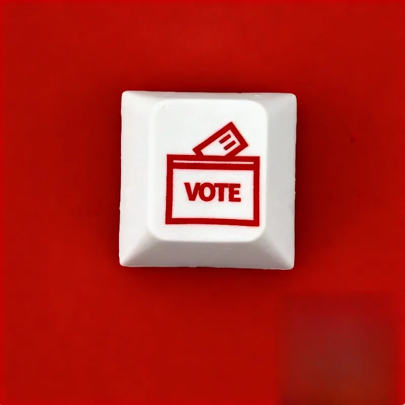 Hot Sales VOTE Keycaps Custom PBT Sublimation Cherry Profile R4 Ergonomic keyboard Key Caps Personality for Original Design
Hot Sales VOTE Keycaps Custom PBT Sublimation Cherry Profile R4 Ergonomic keyboard Key Caps Personality for Original Design