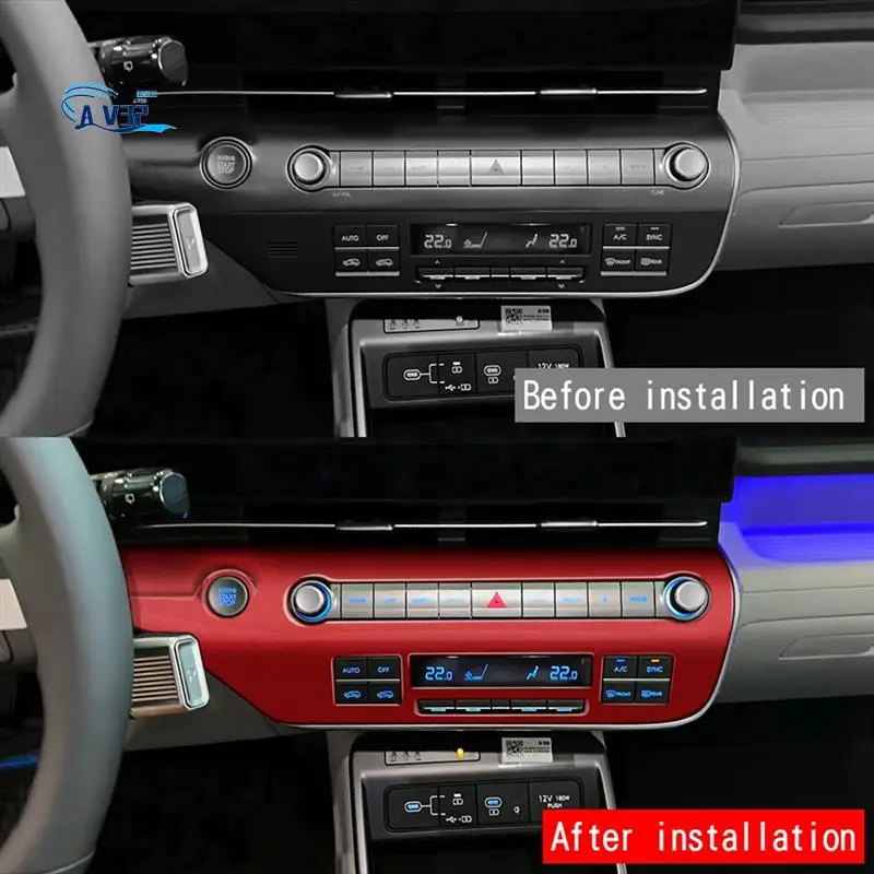 AV32-Car Central Control Trim Panel Frame For Hyundai KONA 2024+ Car Multi-Function Button Trim Panel
AV32-Car Central Control Trim Panel Frame For Hyundai KONA 2024+ Car Multi-Function Button Trim Panel