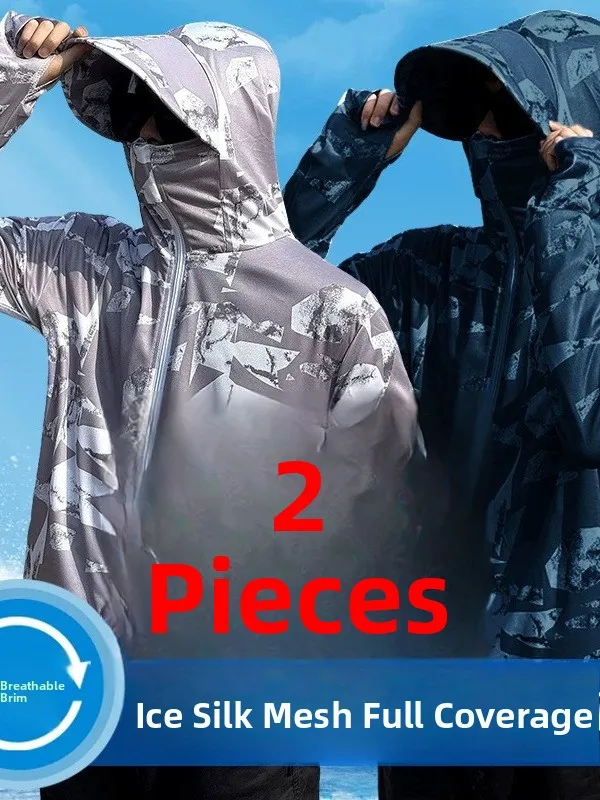 Men's Outdoor Fiing Clothing UV Protection Ice Silk Long Sve Camouflage Hooded Sunscreen Sea Fiing Faionable Summer ...
Men's Outdoor Fiing Clothing UV Protection Ice Silk Long Sve Camouflage Hooded Sunscreen Sea Fiing Faionable Summer ...