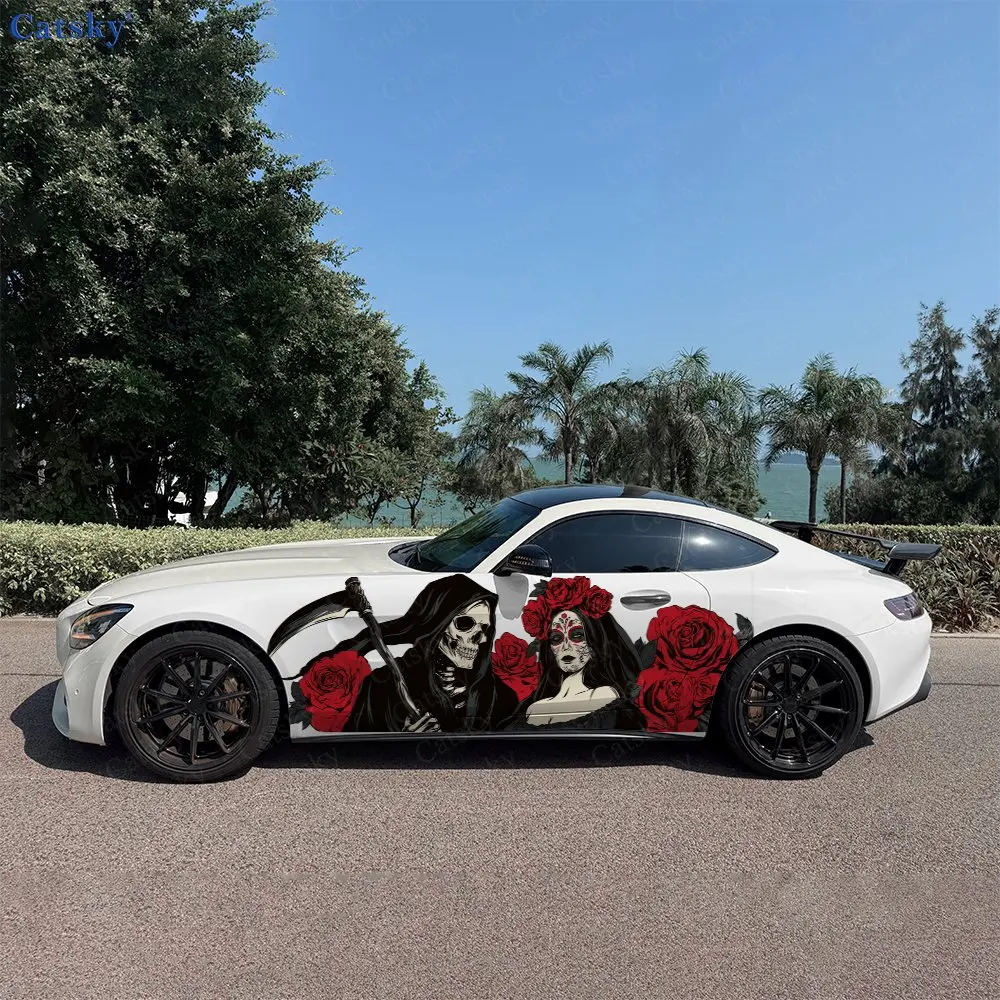 2pcs The Grim Couple Car Sticker Full Body Decal Decoration Scratches Protect Car Sticker Waterproof Car Vinyl Wraps
2pcs The Grim Couple Car Sticker Full Body Decal Decoration Scratches Protect Car Sticker Waterproof Car Vinyl Wraps