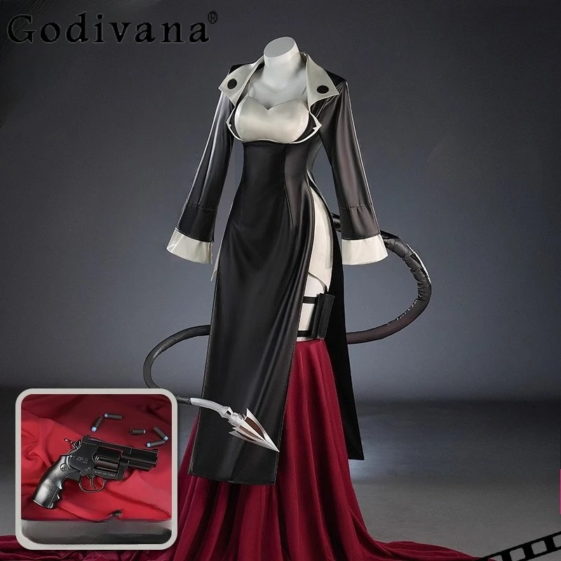 Zenless Zone Zero Jane Doe Cos Wig Set Halloween Game Play Role Undercover Girls Cosplay Costume Tail Ear Party Uniform Clothing
Zenless Zone Zero Jane Doe Cos Wig Set Halloween Game Play Role Undercover Girls Cosplay Costume Tail Ear Party Uniform Clothing
