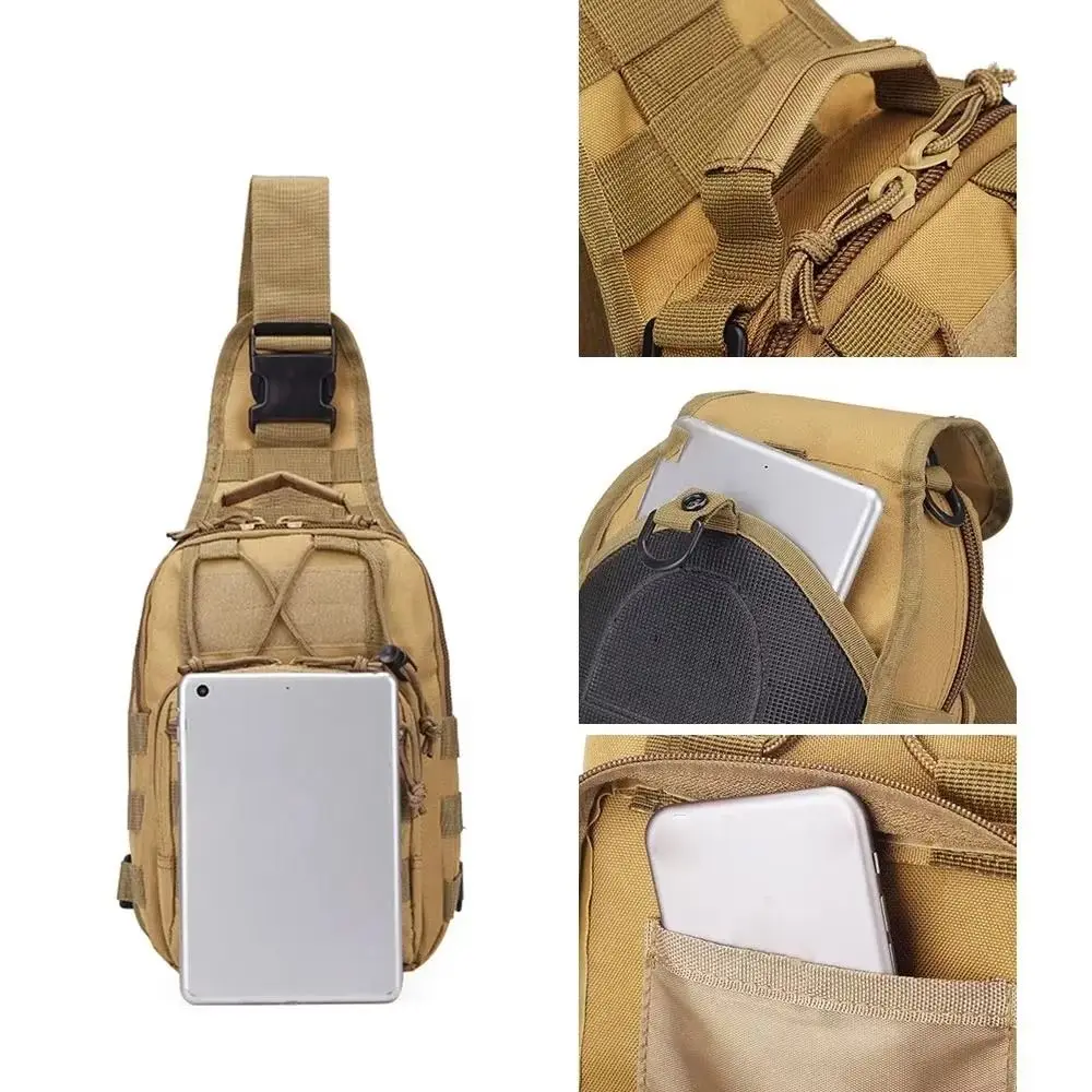 Sling Bag Waterproof Camping Pack Oxford Thickening Crossbody Bag Breathable Durable Shoulder Backpack Cycling
Sling Bag Waterproof Camping Pack Oxford Thickening Crossbody Bag Breathable Durable Shoulder Backpack Cycling