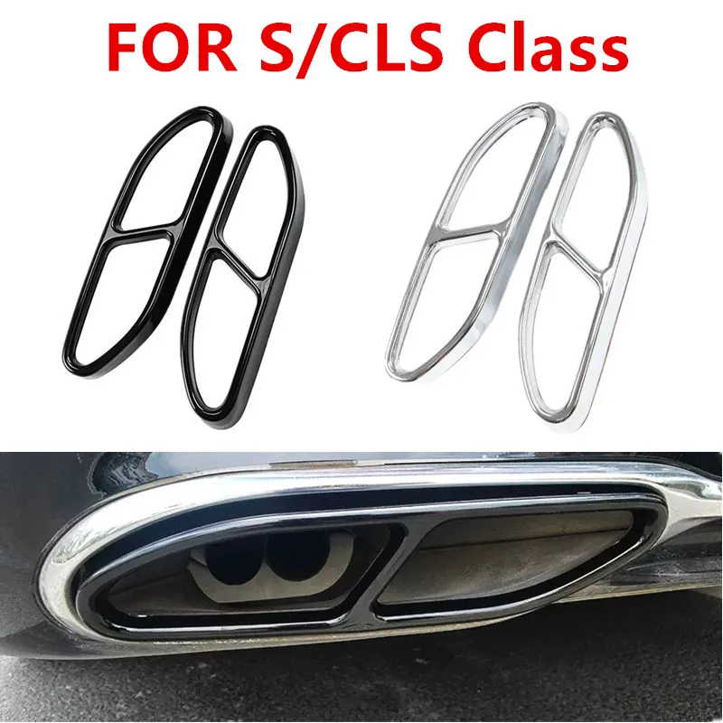 Car Tail Throat Liner Pipe Exhaust System Cover stainless steels tailpipe cover For Mercedes Benz S Class CLS Class W223 W257
Car Tail Throat Liner Pipe Exhaust System Cover stainless steels tailpipe cover For Mercedes Benz S Class CLS Class W223 W257