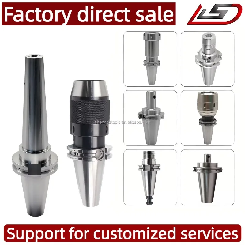 CNC Holder Tool Hardness HRC58-62 CAT 50 ER SLN FMB SF Tool Holder Collet Chuck For Milling Machine
CNC Holder Tool Hardness HRC58-62 CAT 50 ER SLN FMB SF Tool Holder Collet Chuck For Milling Machine