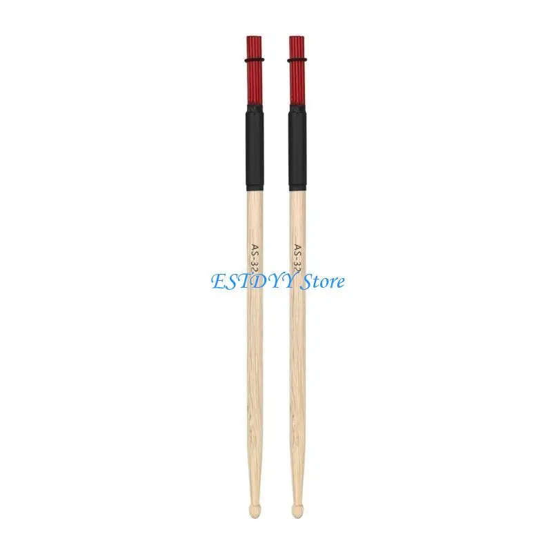 G6DE 1Pair Double Head Drum Brush Enduring Wire Percussions Drum Wire Drum Brush Instrument Accessories
G6DE 1Pair Double Head Drum Brush Enduring Wire Percussions Drum Wire Drum Brush Instrument Accessories