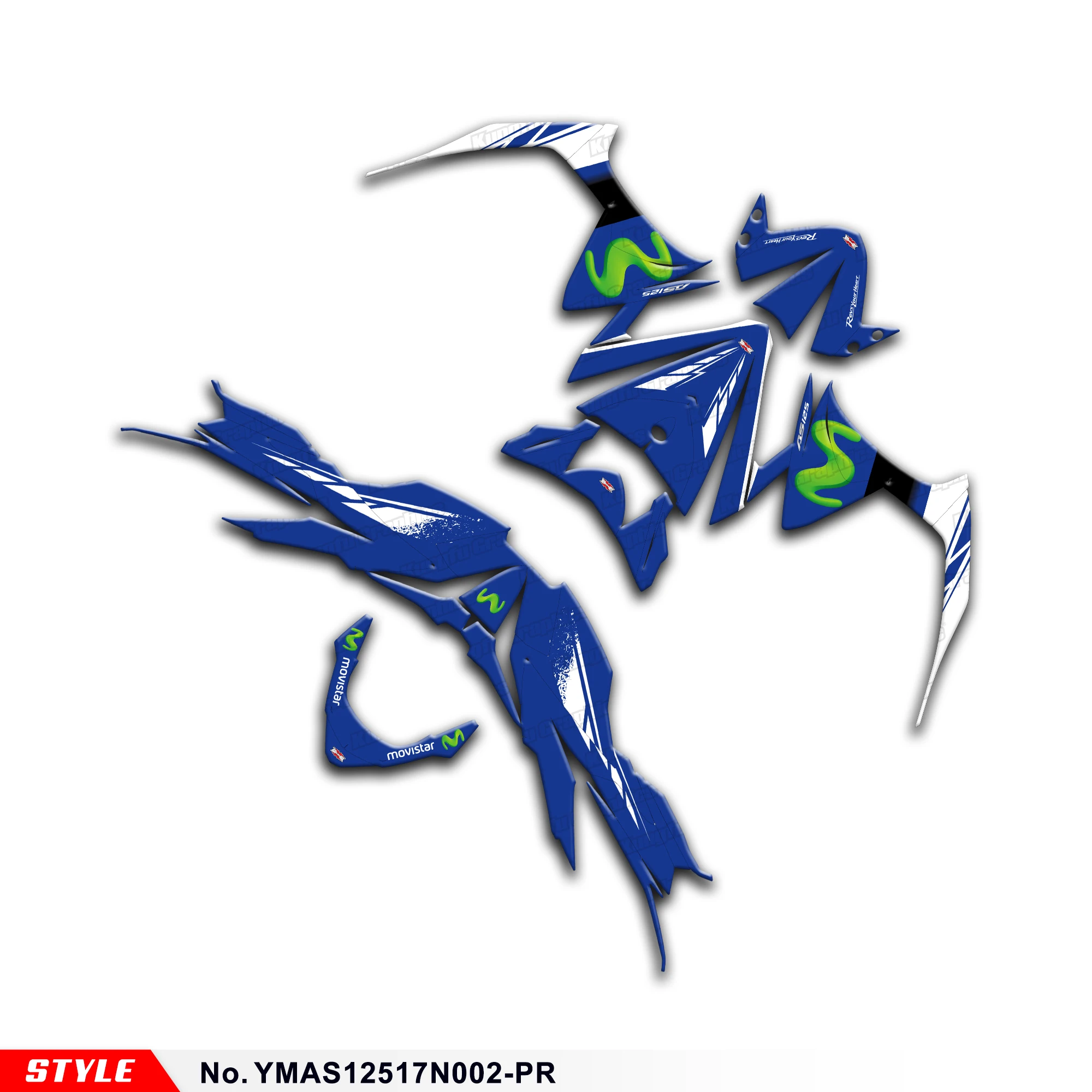 JY RACING Stickers Graphics Kit for Yamaha AS125 AS 125 2017 2018 2019 2020 2021,Scooter, Rebuild Kit, YMAS12517N002-PR
JY RACING Stickers Graphics Kit for Yamaha AS125 AS 125 2017 2018 2019 2020 2021,Scooter, Rebuild Kit, YMAS12517N002-PR