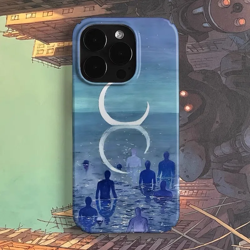Blue Oil Painting Moon Believer Art Phone Case for IPhone 16 15 14 13 Pro Max 12 11 Pro Back Cover XS XR 7 8 PLUS SE 2020 Funda
Blue Oil Painting Moon Believer Art Phone Case for IPhone 16 15 14 13 Pro Max 12 11 Pro Back Cover XS XR 7 8 PLUS SE 2020 Funda