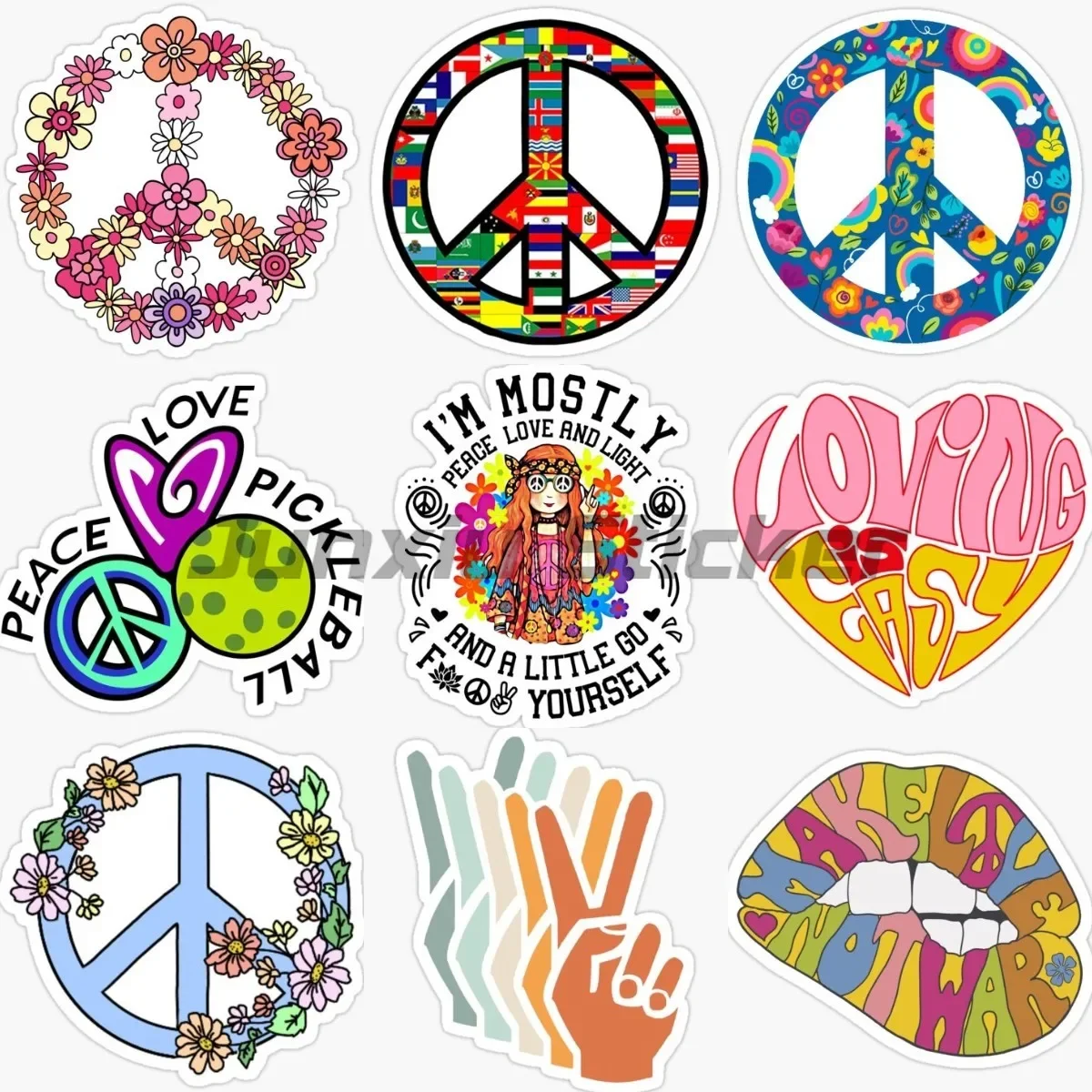 Peace Love Sign Sticker Flowers Laptop Window Car Vinyl Motorcycle and Wall Room Bumper Bike Accessories Refrigerator Decals
Peace Love Sign Sticker Flowers Laptop Window Car Vinyl Motorcycle and Wall Room Bumper Bike Accessories Refrigerator Decals