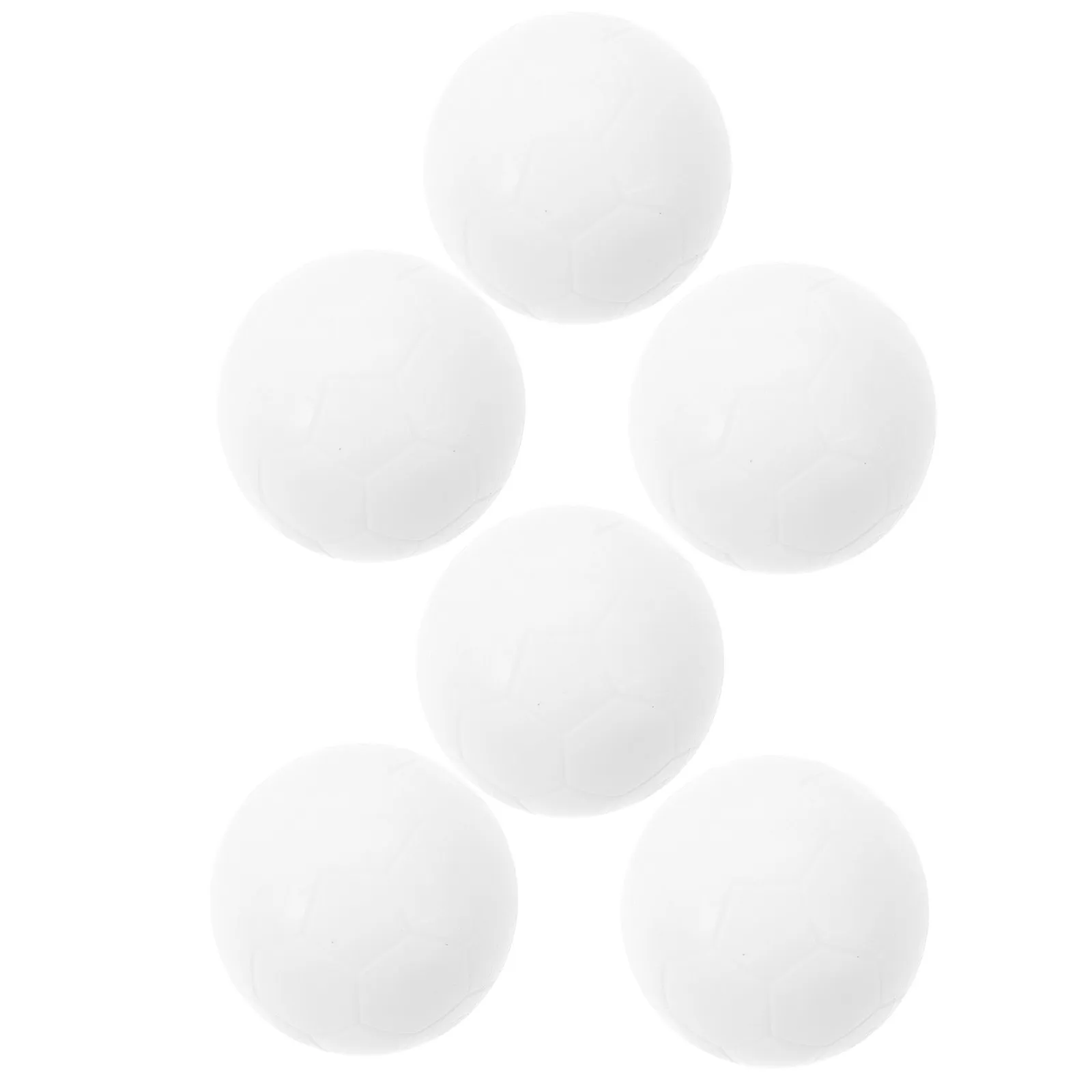 6 Pcs Table Soccer Accessories Football Balls PP Footballs Foosball Replacement
6 Pcs Table Soccer Accessories Football Balls PP Footballs Foosball Replacement
