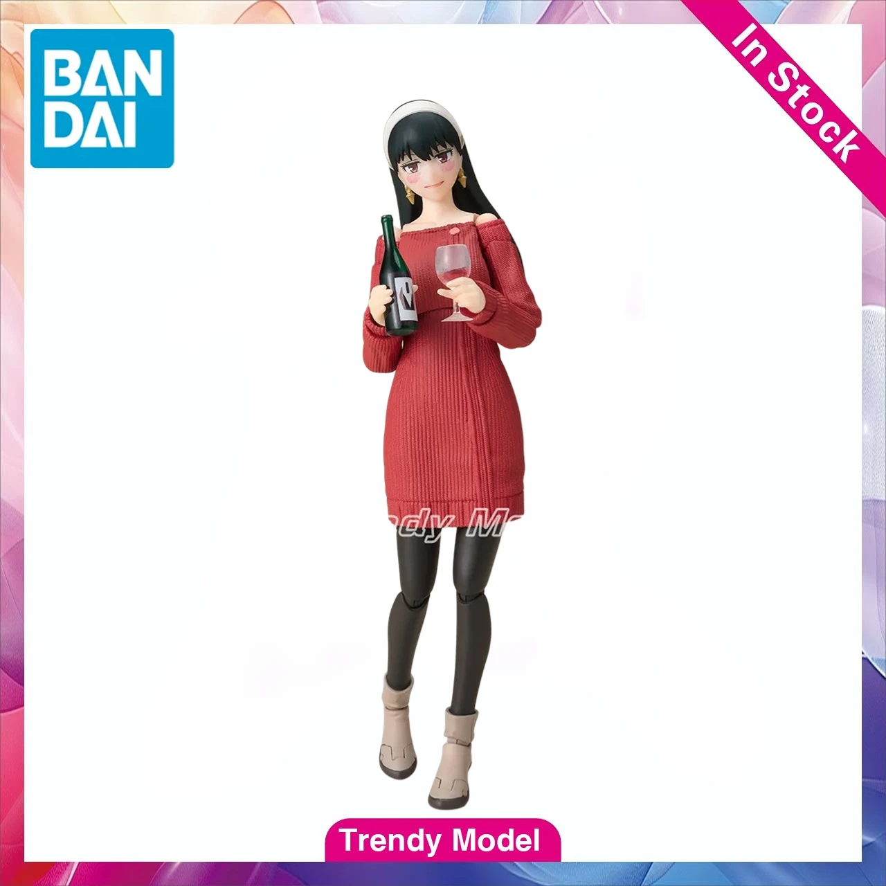 【TM】In Stock BANDAI S.H.Figuarts YOR FORGER Figures Model Toy Gift Collection Ornament
【TM】In Stock BANDAI S.H.Figuarts YOR FORGER Figures Model Toy Gift Collection Ornament