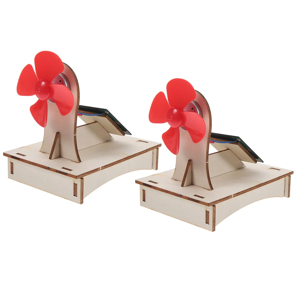 2 Sets Solar Fan Material Package Science Project Learning Prop Wooden Kit Experiment Powered Toy Equipment Pupils
2 Sets Solar Fan Material Package Science Project Learning Prop Wooden Kit Experiment Powered Toy Equipment Pupils