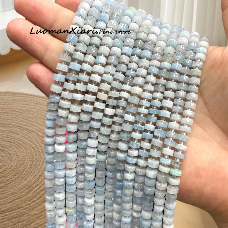 3x6 мм Rondelle драгоценный камень аквамарин натуральный камень свободные бусины-разделители для изготовления ювелирных изделий серьги «сделай сам» браслеты подвески аксессуары
3x6 мм Rondelle драгоценный камень аквамарин натуральный камень свободные бусины-разделители для изготовления ювелирных изделий серьги «сделай сам» браслеты подвески аксессуары