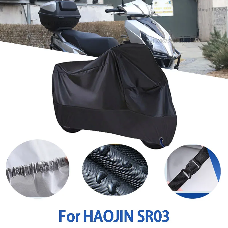 Motorcycle Full Covers For HAOJIN SR03 Car Outdoors Sun Protection Dust No Ear Thickened Oxford Clothcover Accessories
Motorcycle Full Covers For HAOJIN SR03 Car Outdoors Sun Protection Dust No Ear Thickened Oxford Clothcover Accessories