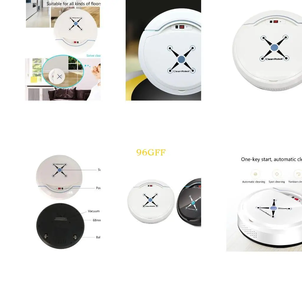 96GF Auto Robot Vacuum Cleaner Quick Recharged Sweeping/Vacuuming/Mopping Recharge
96GF Auto Robot Vacuum Cleaner Quick Recharged Sweeping/Vacuuming/Mopping Recharge