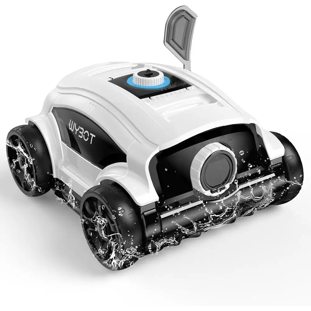 Pool Robot Vacuum Cleaner with 50W Suction, 130 Mins Run Time, Self-Parking, Suitable for Pools up to 1300 Sq.ft
Pool Robot Vacuum Cleaner with 50W Suction, 130 Mins Run Time, Self-Parking, Suitable for Pools up to 1300 Sq.ft