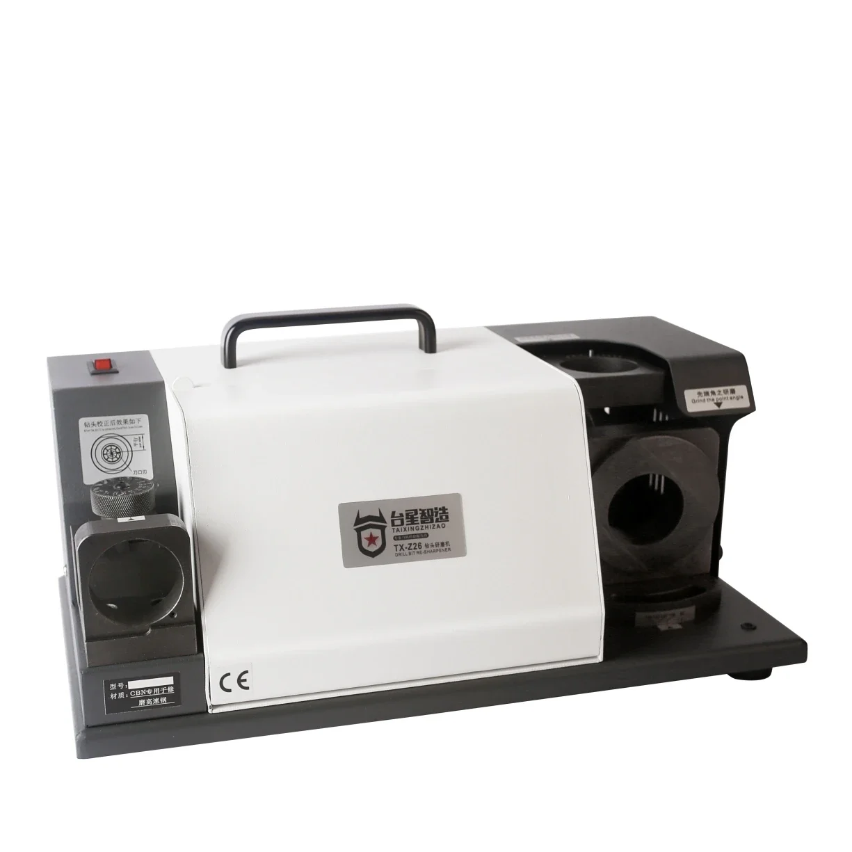 TX- Z26 13- 26mm small portable automatic drill bit grinding machine with ER20 collets
TX- Z26 13- 26mm small portable automatic drill bit grinding machine with ER20 collets