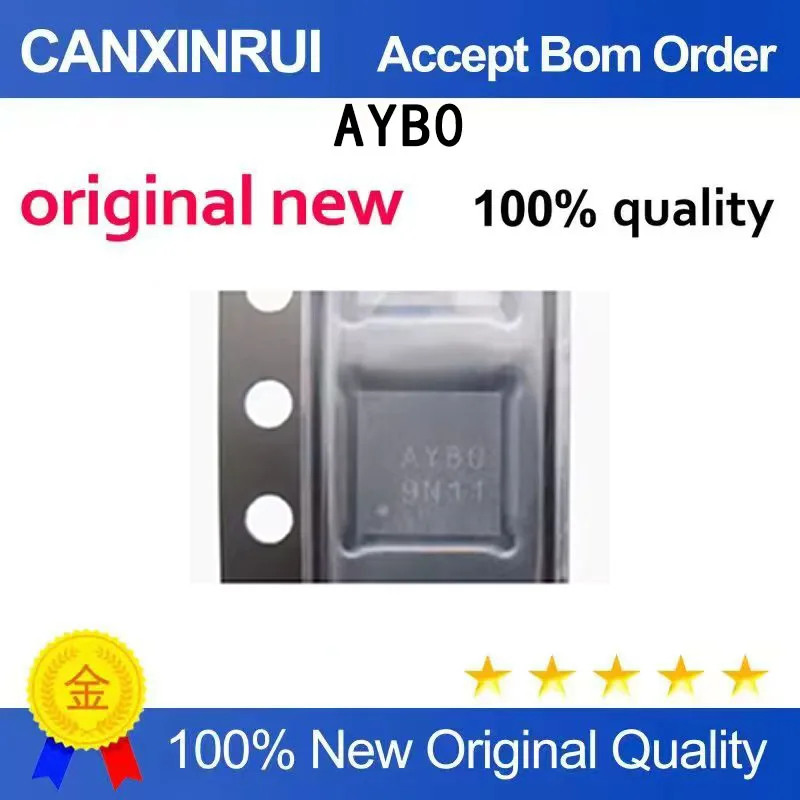 (5-100 pieces)Brand new original silk screen printing AYBO AYB0 AOZ5612BQI AOZ5612 QFN
(5-100 pieces)Brand new original silk screen printing AYBO AYB0 AOZ5612BQI AOZ5612 QFN