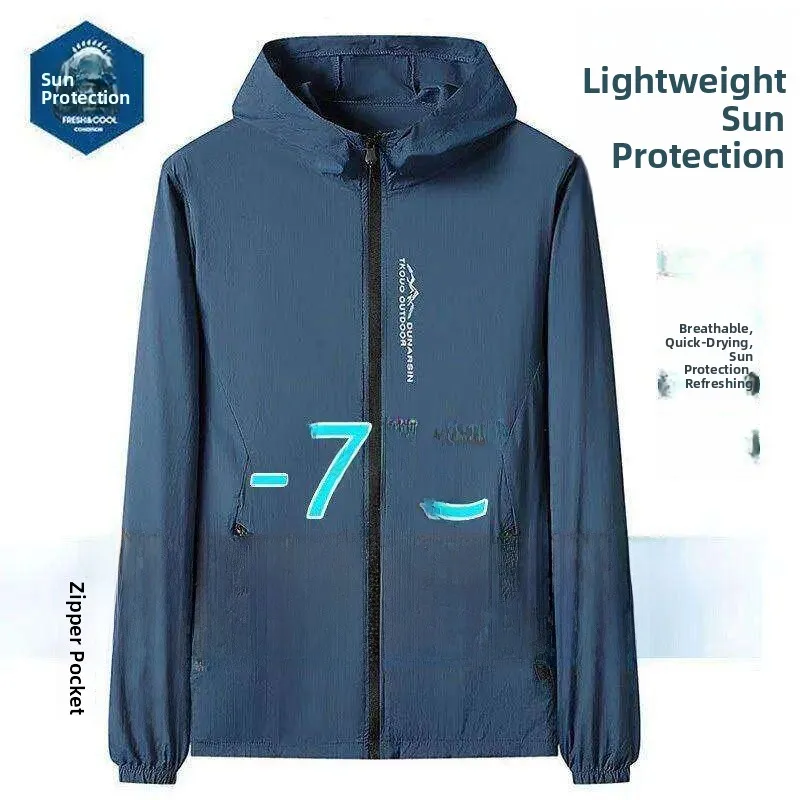 Ice Silk Men's Summer UV Protection Clothing Thin Breathable Fishing Jacket Outdoor Lightweight Windbreaker Spring Fashion
Ice Silk Men's Summer UV Protection Clothing Thin Breathable Fishing Jacket Outdoor Lightweight Windbreaker Spring Fashion