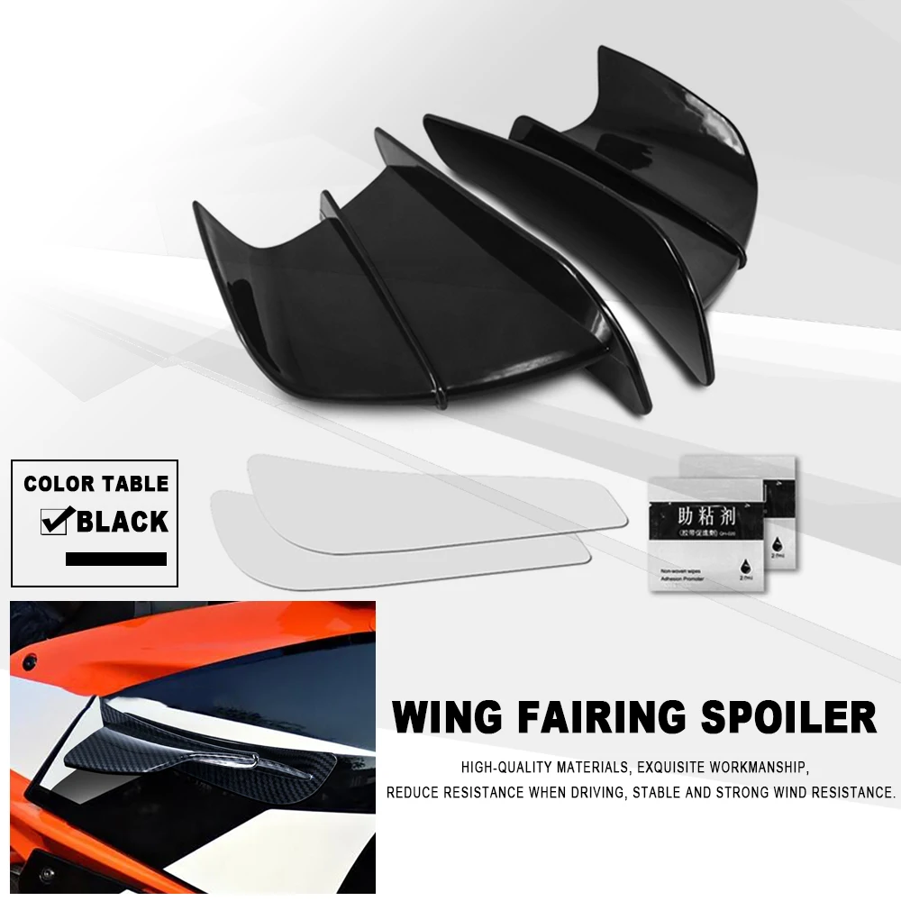Motorcycle Accessories Modified Fixed Wing Winglet Fairing For RC390 RC200 RC125 RC8C 1290 Super Duke 990 Super Duke
Motorcycle Accessories Modified Fixed Wing Winglet Fairing For RC390 RC200 RC125 RC8C 1290 Super Duke 990 Super Duke